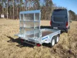 Laweta 2-osiowa pod koparkę, wózek widłowy>